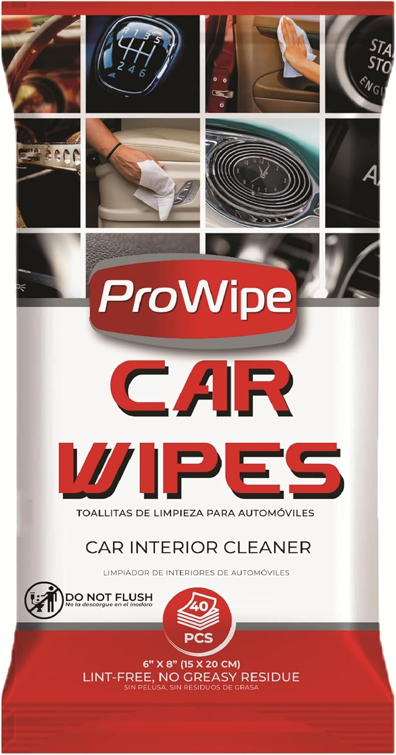 Car Cleaning Wipes - Car Interior Cleaner, Dashboard