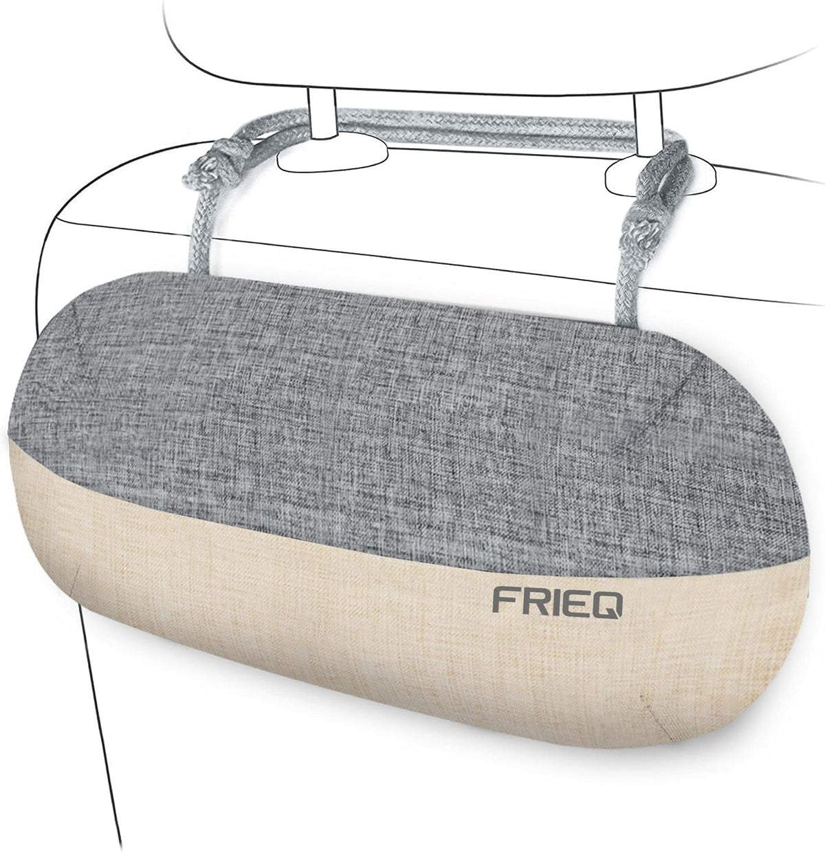 Car Air Freshener, 100% Activated Bamboo Charcoal Air
