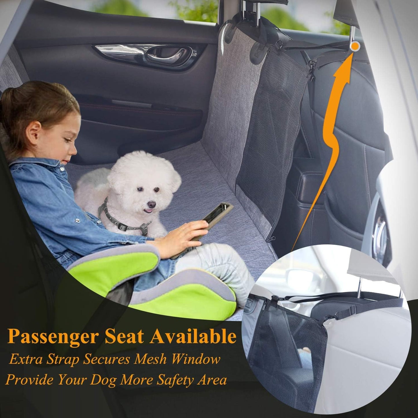 Dog Seat Cover Easyhammock Dog Hammock, Seat Cover for Car