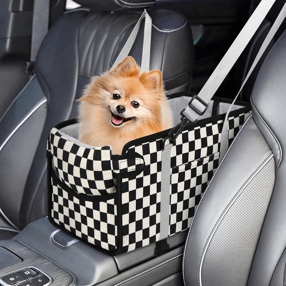 Portable Dog Car Seat for Small Dogs - Pet Booster Seat