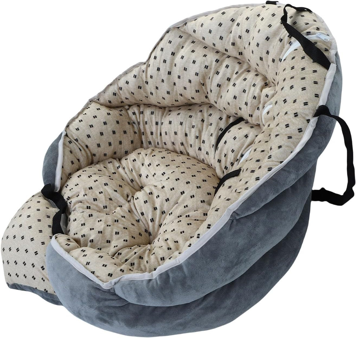 Dog Car Seat, Cozy Den Design Portable Pet Seat for Small