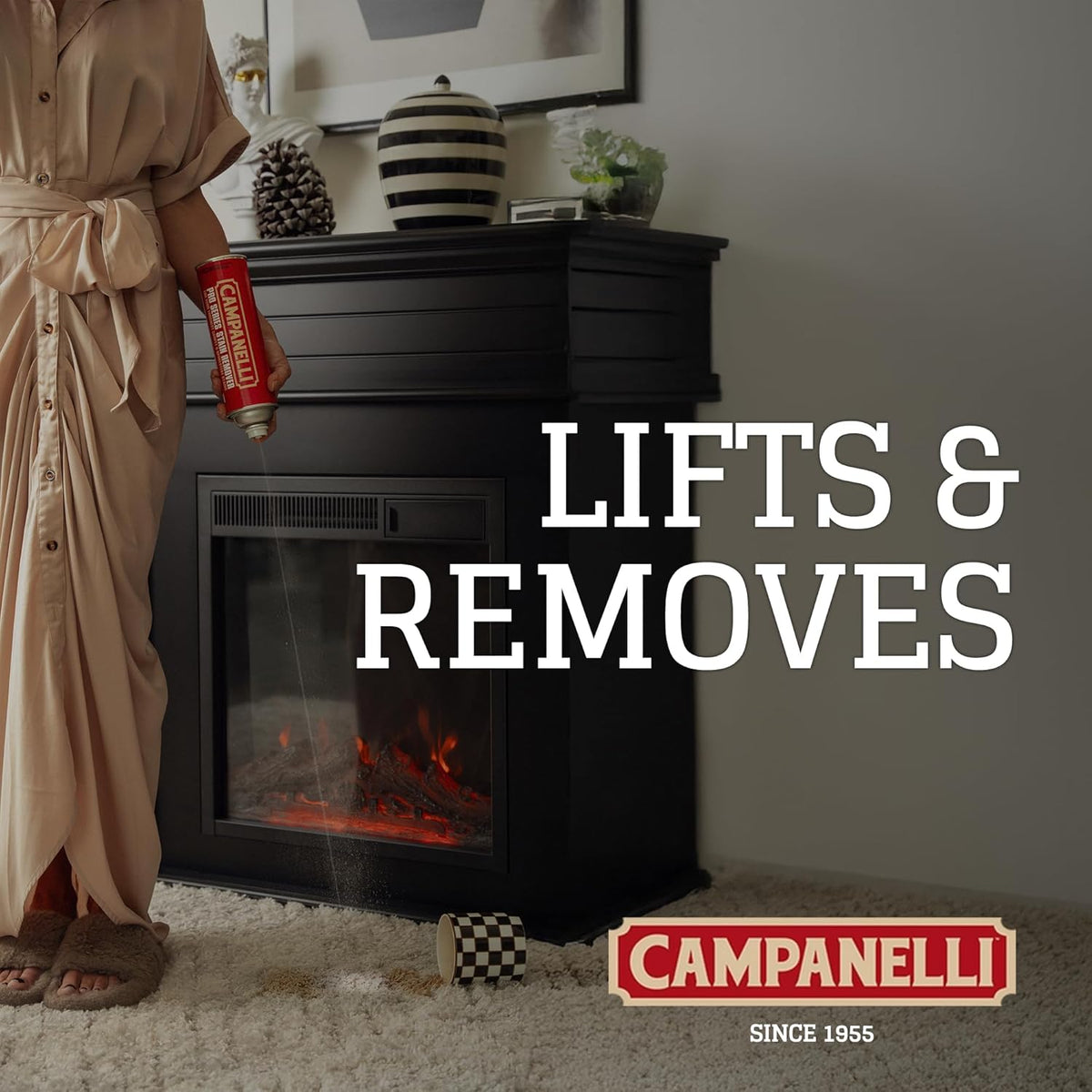 Campanelli Pro Series Stain Remover Point & Spray Carpet &