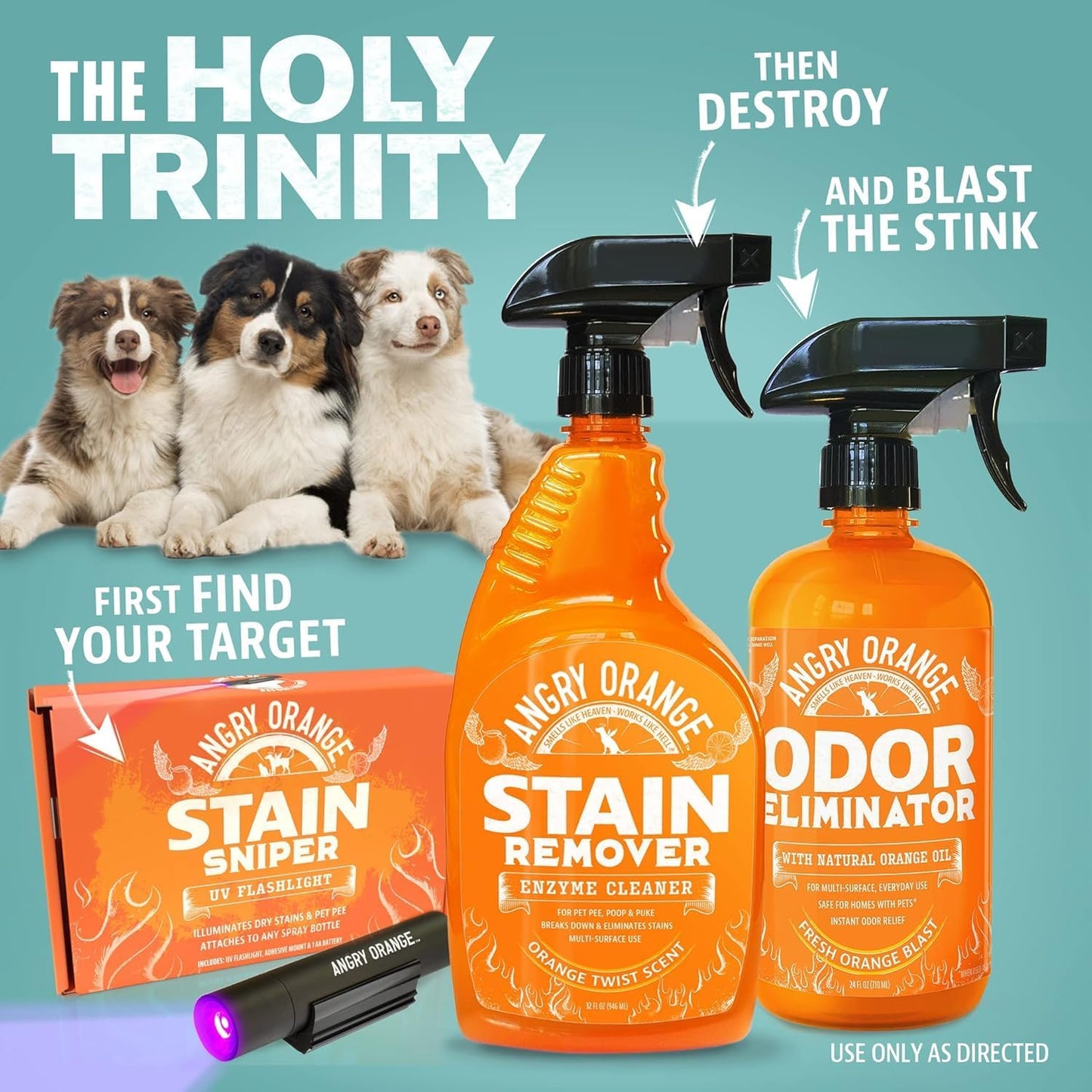 Pet Odor Eliminator Kit for Dog/Cat Urine - Citrus