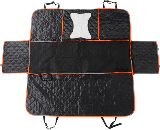 Back Seat Dog Cover and Car Protector for Dogs, Waterproof