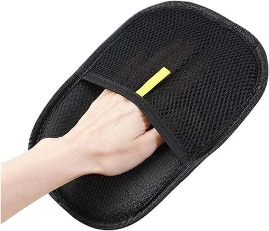 Pet Grooming Gloves Static Dedusting Brush Pet Hair Remover