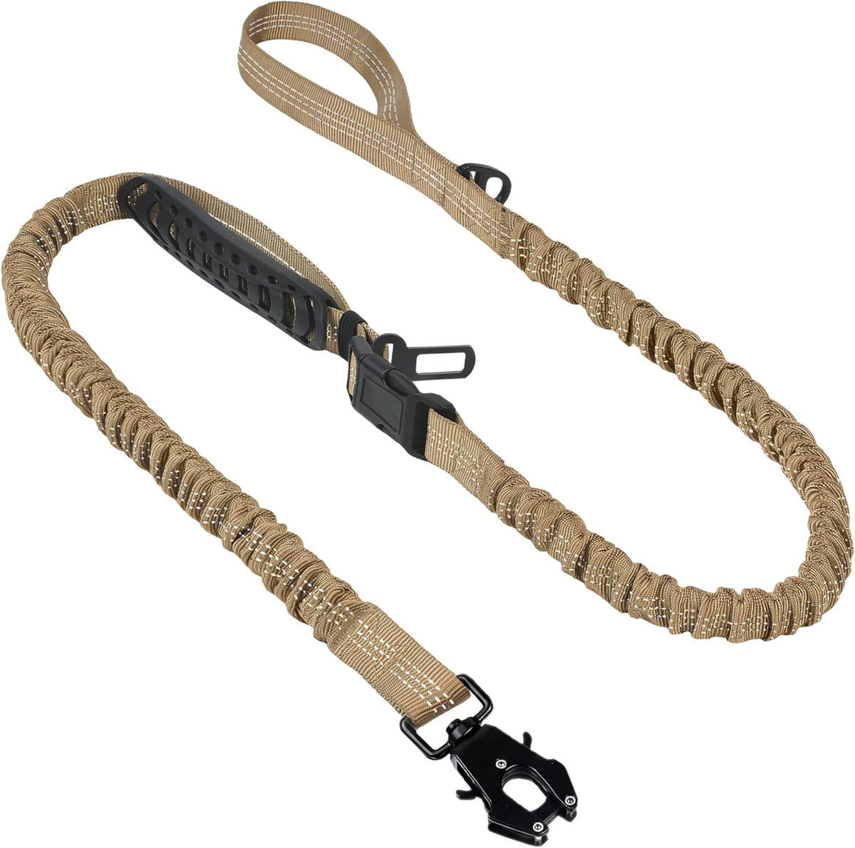 Tactical Dog Leash for Large Dogs, 5-7FT Shock Absorbing