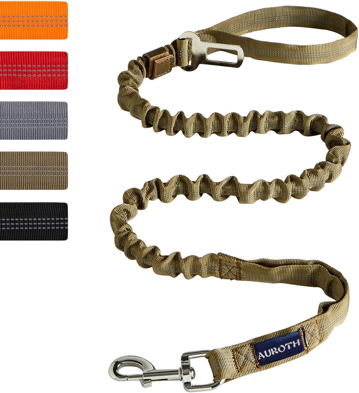 Heavy Duty Bungee Dog Leash for Large Breed Dogs, No Pull
