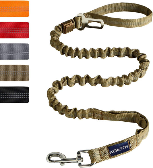 Heavy Duty Bungee Dog Leash for Large Breed Dogs, No Pull