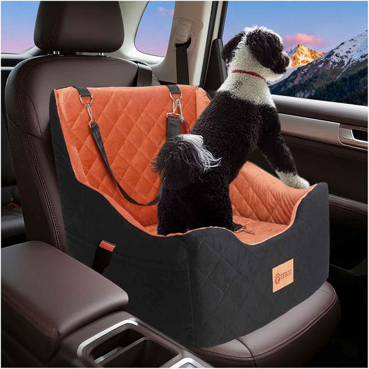 Dog Car Seat for Small/Medium Dogs Under 40lbs, Dog Booster