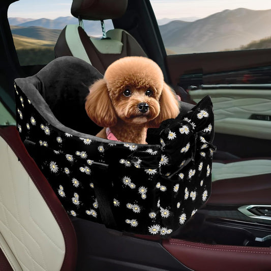 Center Console Dog Car Seat for Small Dogs Chihuahua or