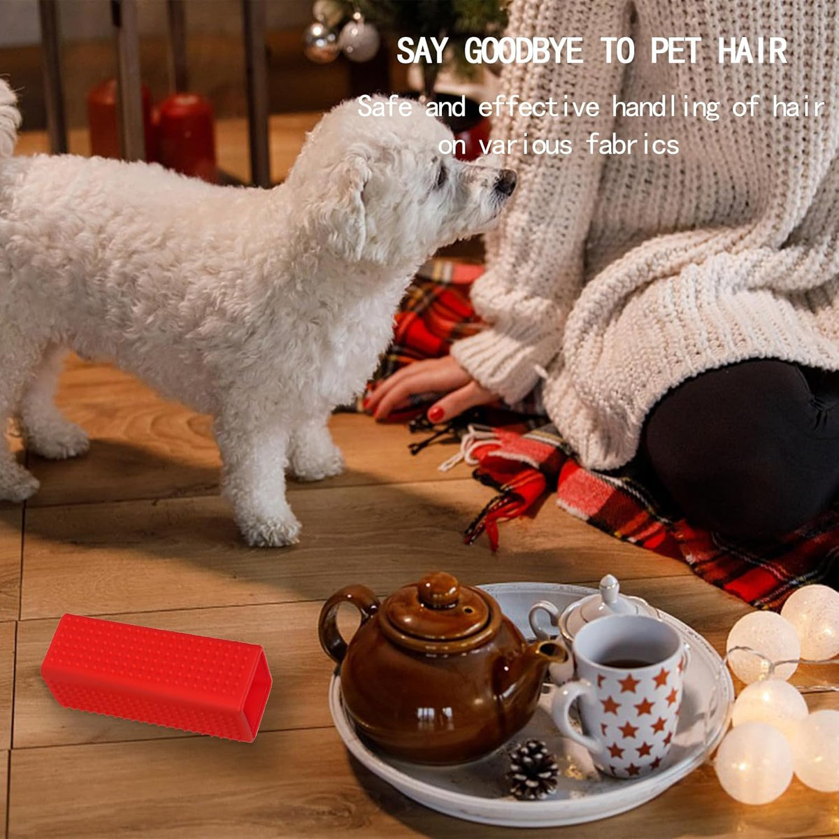 2pcs Pet Dog Cat Hair Remover, Pet Hair Removal Tool, Car Carpet Cleaner, Dog Remover for car，Interior, Furniture, Sofa
