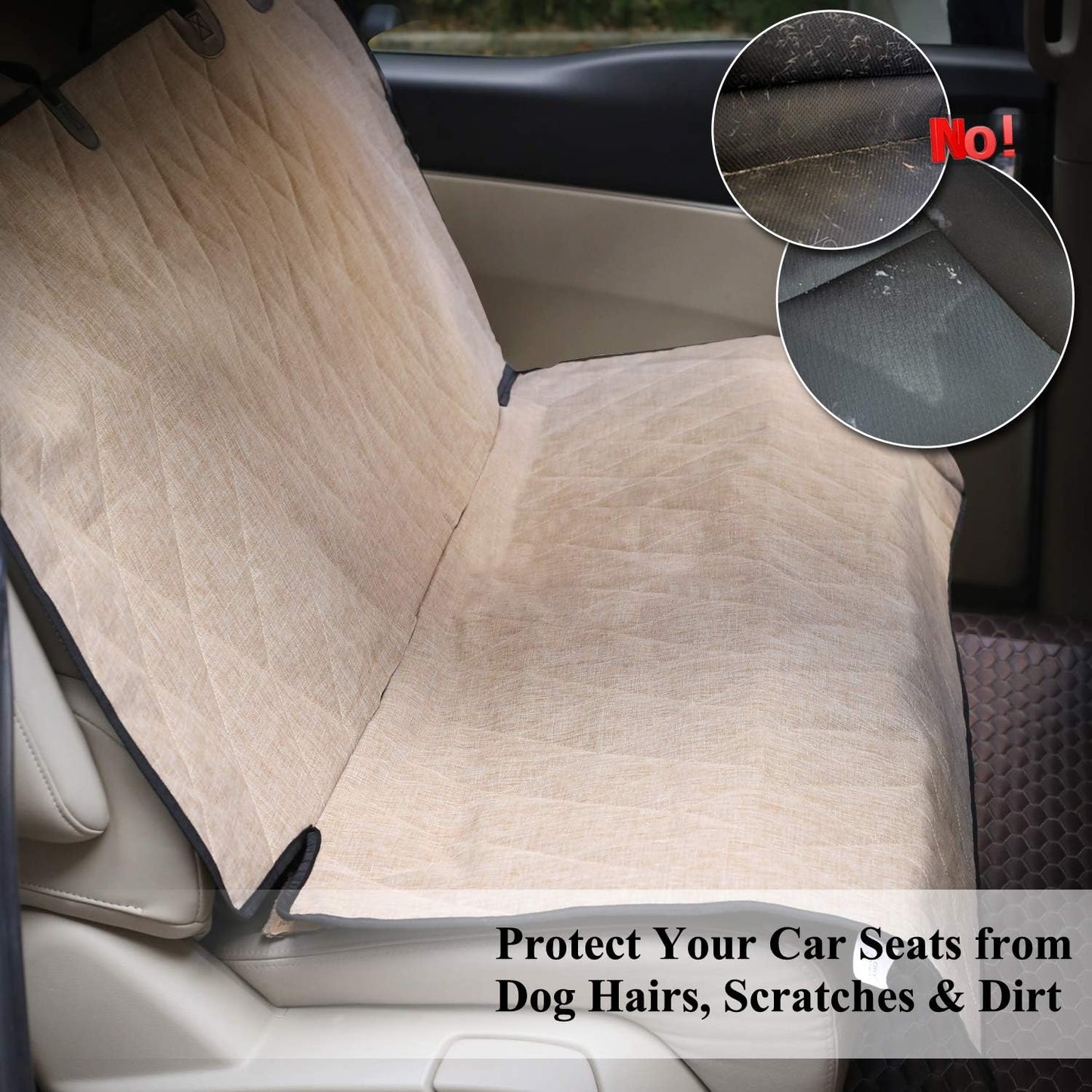 Dog Seat Covers, Dog Backseat Cover Pet Bench Protectors