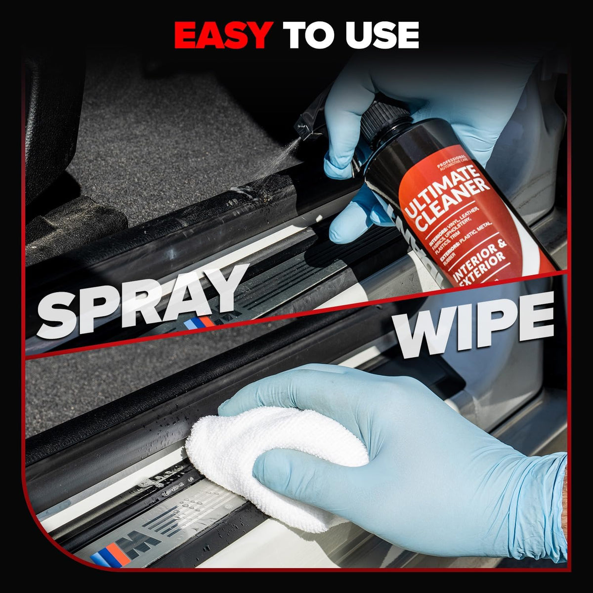 Ultimate Car Interior Cleaner - Professional Stain and Odor