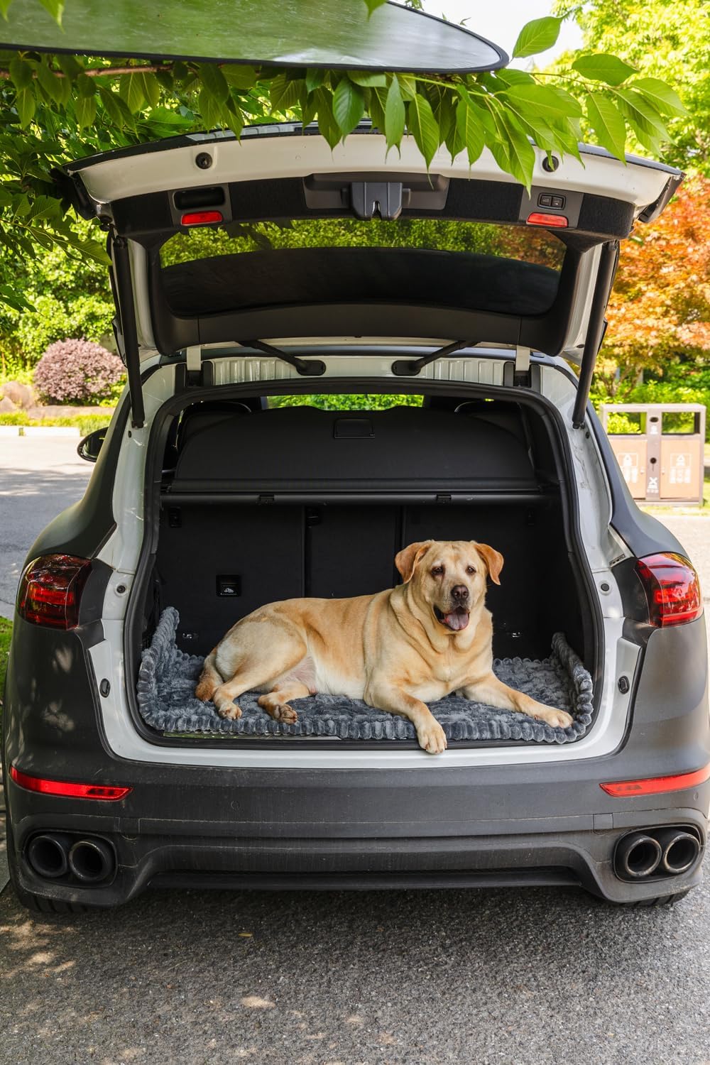 Non-Slip Dog Bed Mat for Car, Fuzzy Backseat Pet Mat