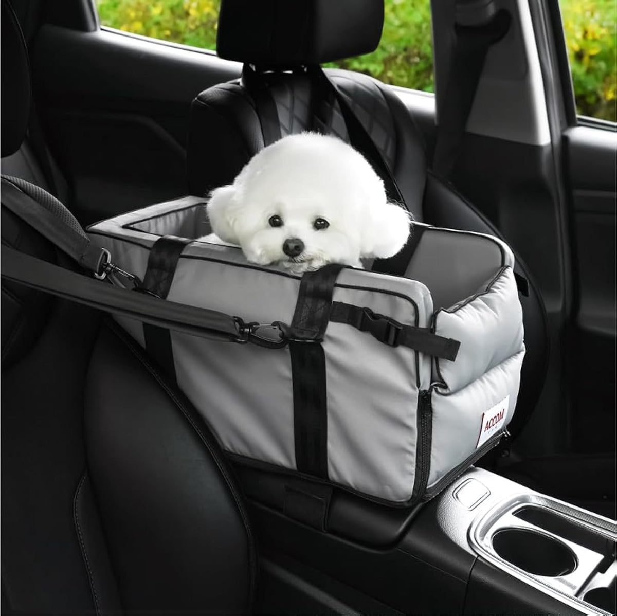 Center Console Car Seat for Small Dogs and Cats up to 11