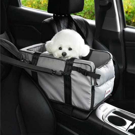 Center Console Car Seat for Small Dogs and Cats up to 11