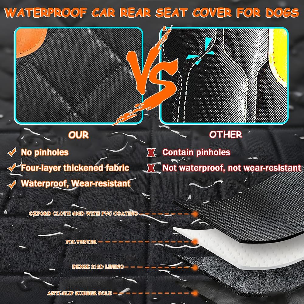 Dog Car Seat Cover for Back Seat for BMW 2 Series 225i