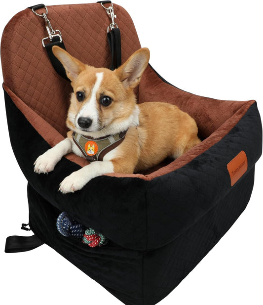 Dog Booster Car Seat for Small/Medium Dogs up to 30