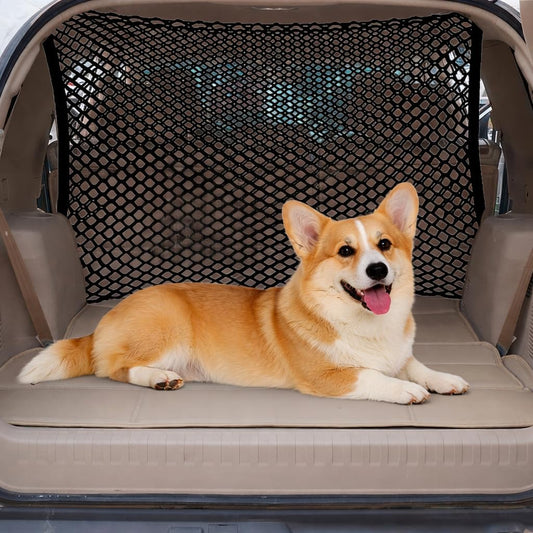 Dog Barrier for Car for VW Atlas 2017–2025, Adjustable Pet