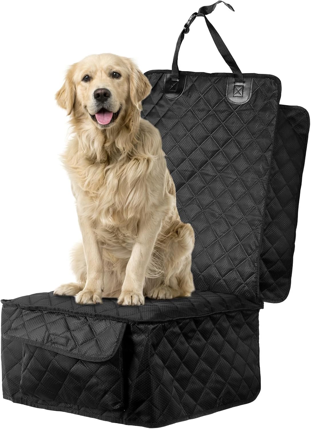 2 Pack Front Dog Car Seat Cover, Full Protection Dog Car
