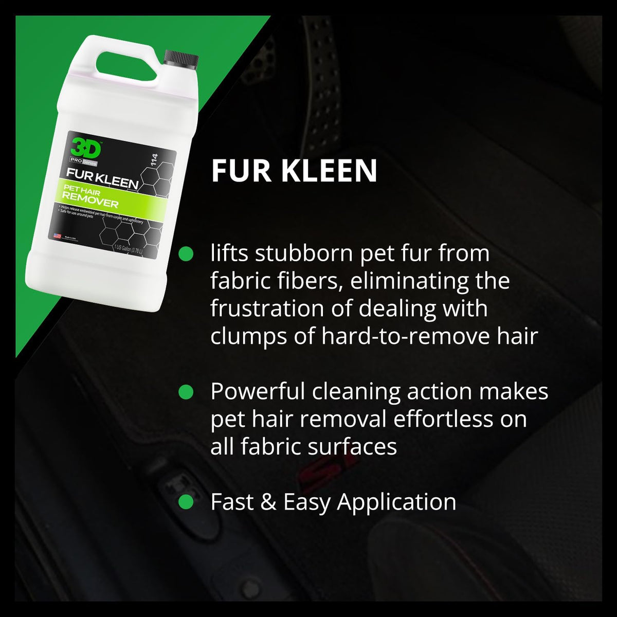 Fur Kleen - Pet Hair Remover & Cleaner