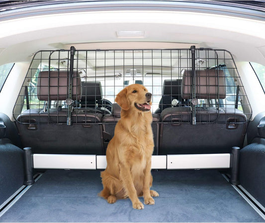 Adjustable Dog Car Barrier for Vehicles, 59.72 x 5.20 x