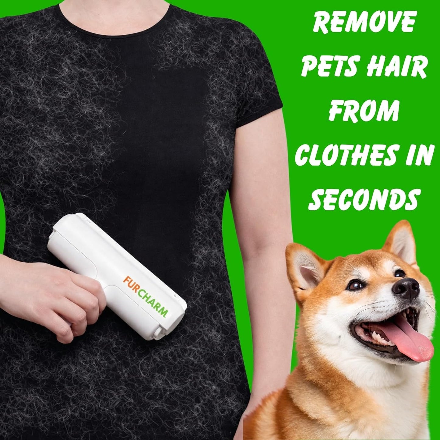 Pet Hair Remover for Laundry & Furniture – Reusable Lint