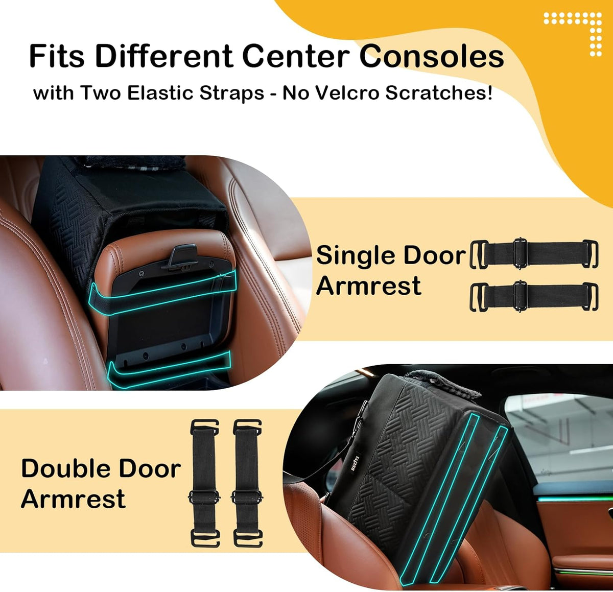 Console Dog Car Seat for Small Dogs Cats Up to 12lbs
