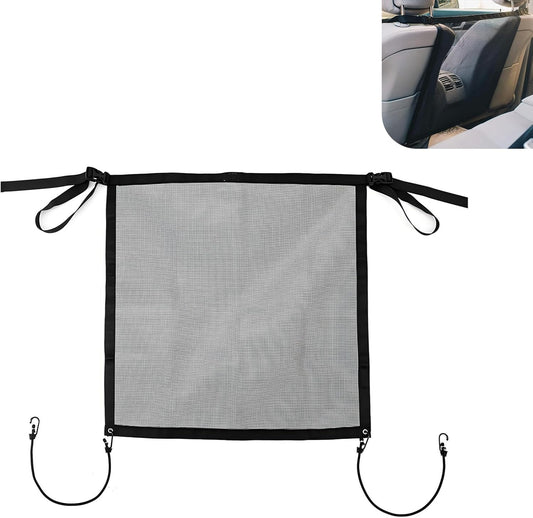 Dog Car Net Barrier, Pet Barrier with Metal Hooks and