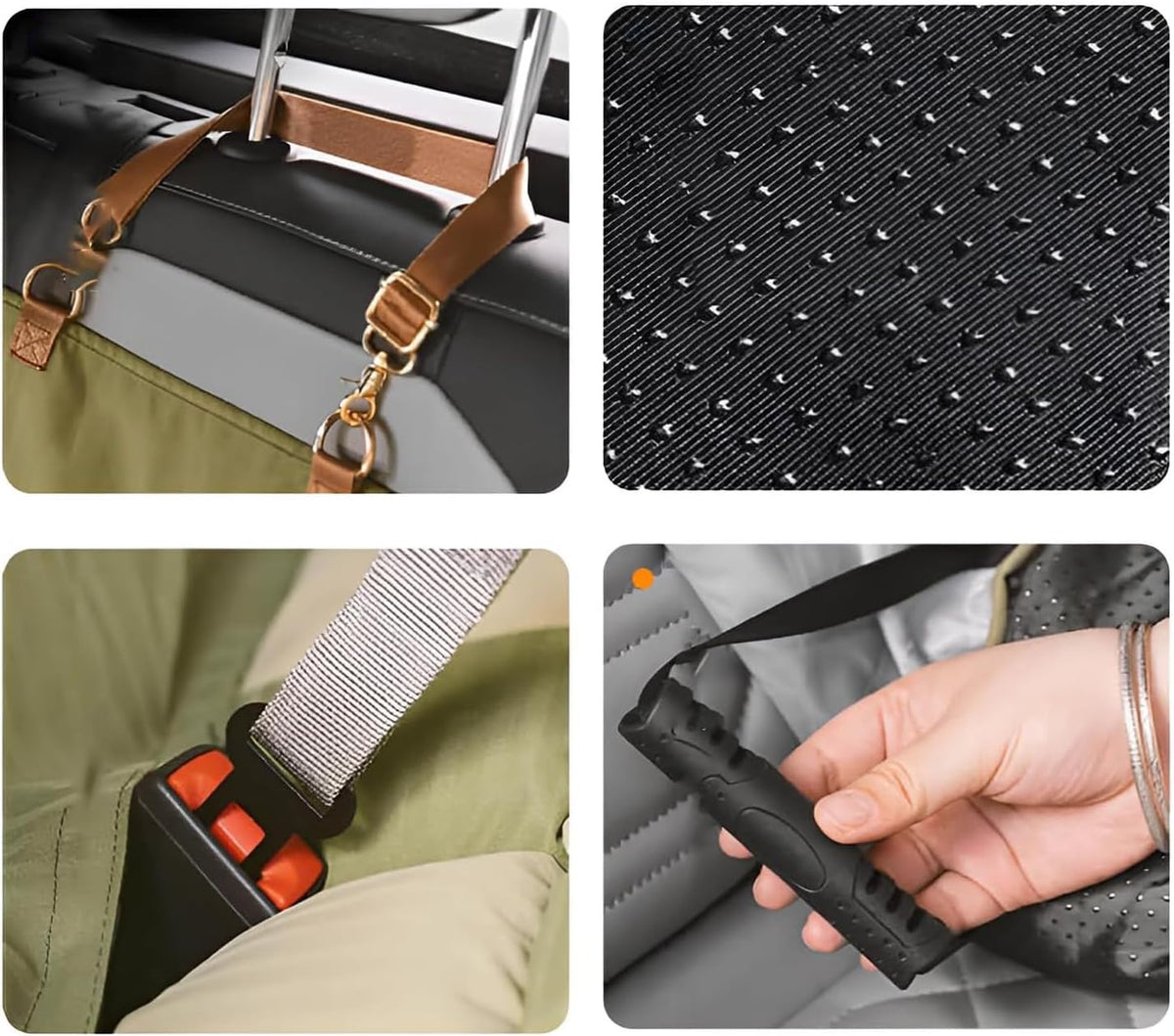 Waterproof Pet Cushion, Dog Car Seat Mat, 48x52 Inches