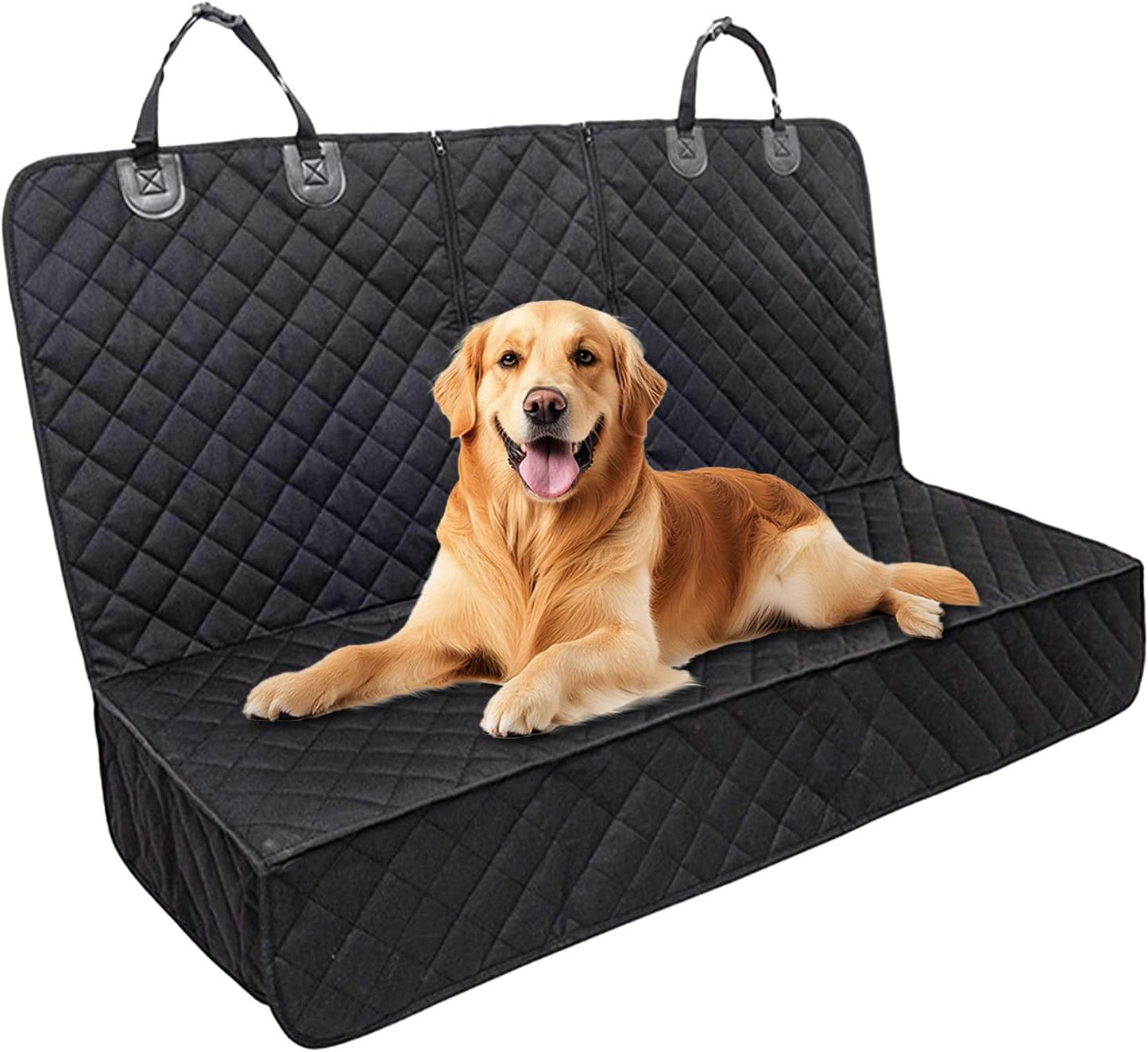 Dog Car Seat Cover for Backseat, Scratchproof & Waterproof