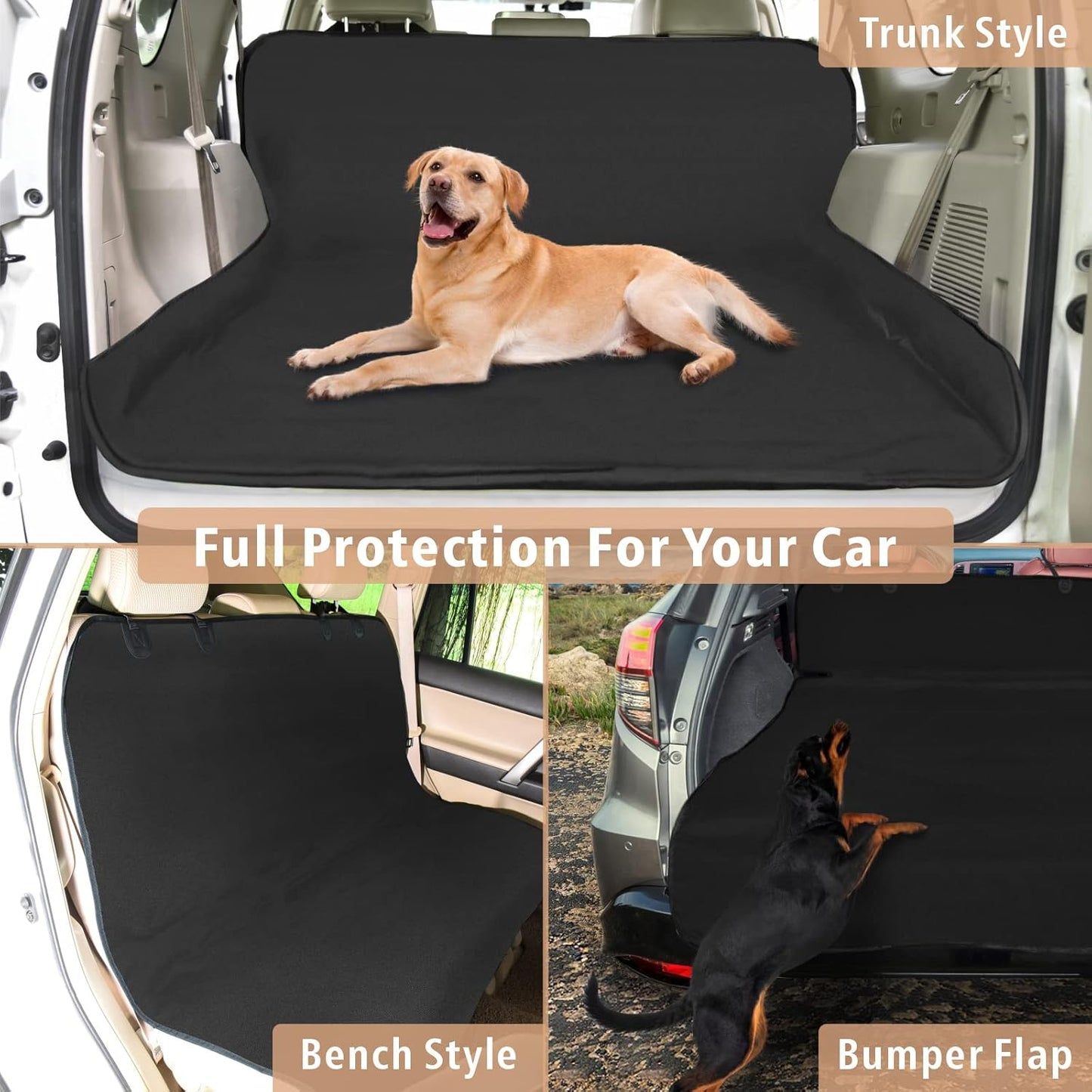 SUV Cargo Liner for Dogs - Waterproof Pet Cargo Liner