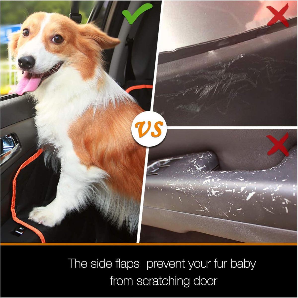 Dog Seat Covers for Trucks Car Hammock for Truck Back Seat