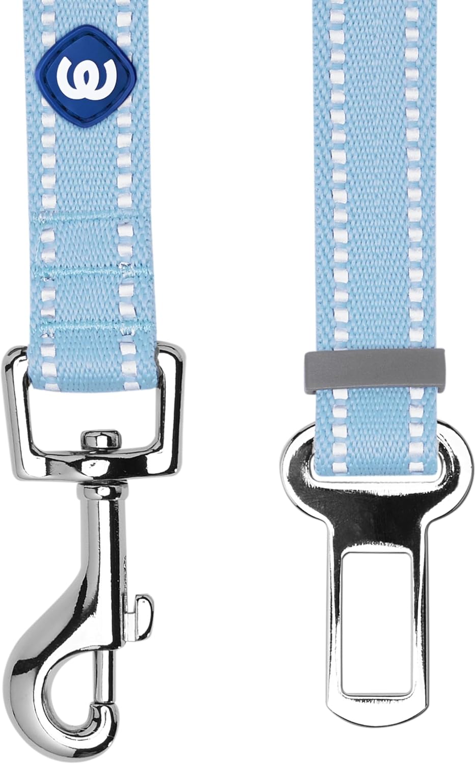 Essentials Pastel Color Reflective Dog Seat Belt Tether