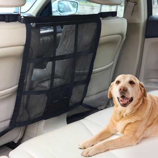 Dog Car Barrier 2026 Upgrade, Double Layer Mesh with