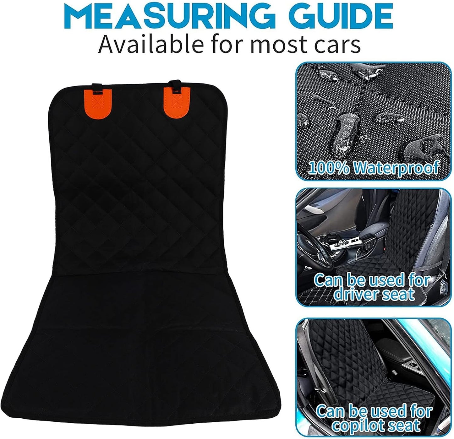 Front Dog Car Seat Cover, Scratchproof Dog Seat Covers Pet