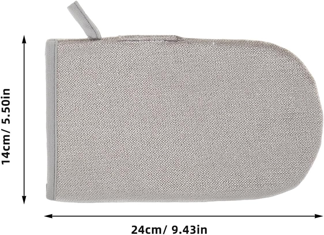 2pcs Double-Sided Pet Hair Removal Gloves with