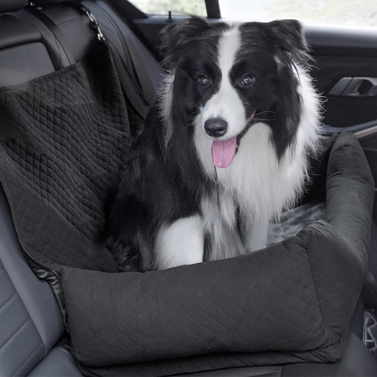Dog Car Seat for Medium Large, Safe and Comfortable Dog Car