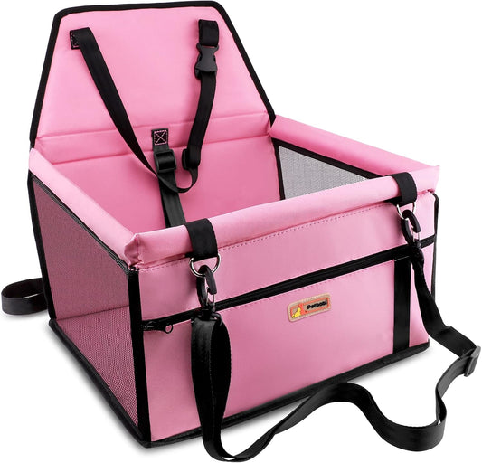 Pet Reinforce Car Booster Seat for Dog Cat Portable and