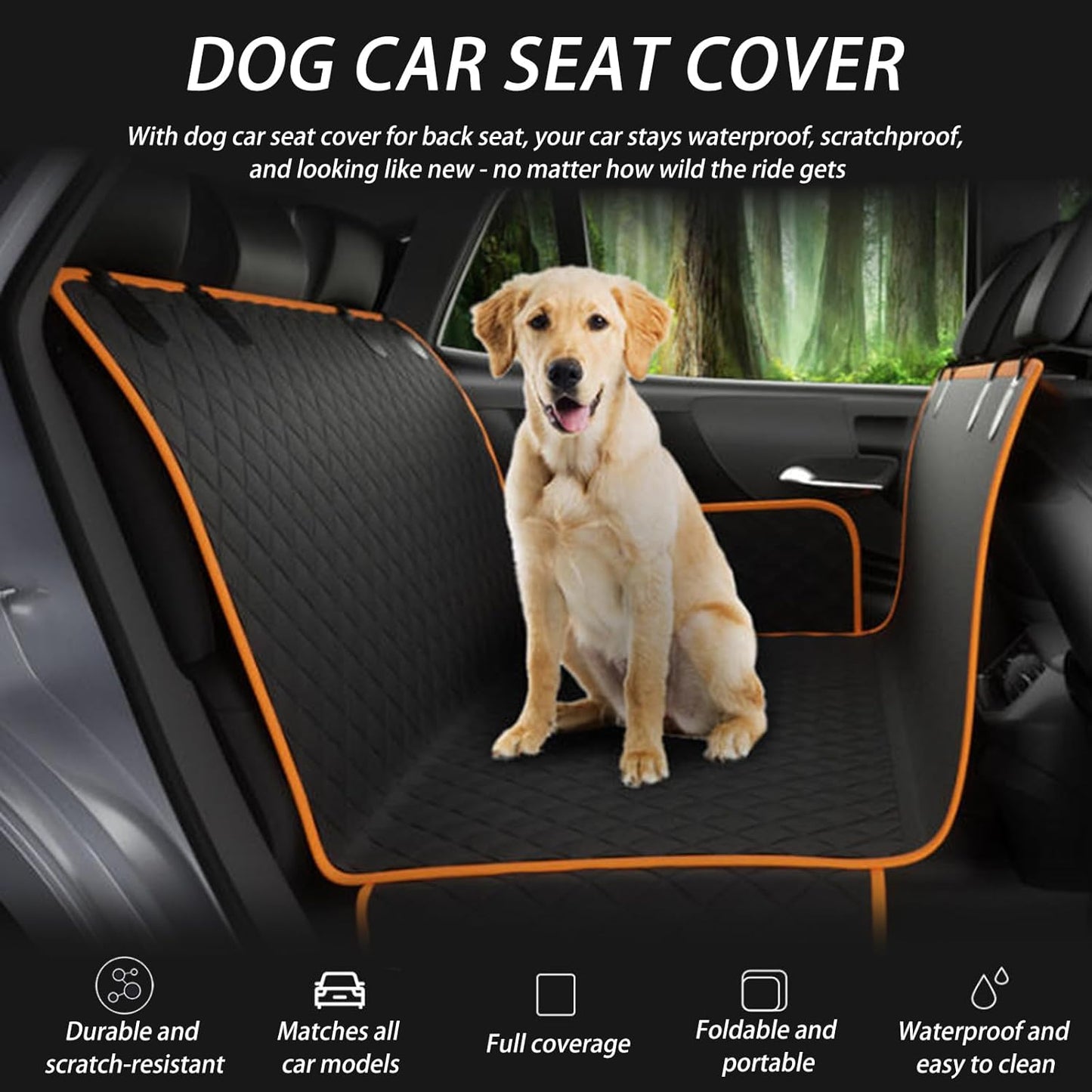 Dog Car Seat Cover for Genesis GV80 2020 2021 2022 2023