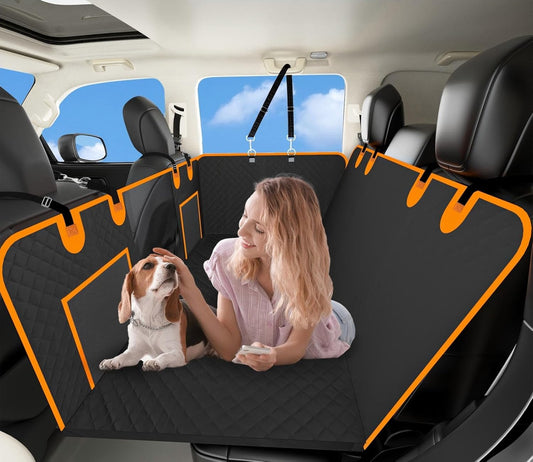 Back Seat Extender for Dogs, Dog Car Seat Cover for Back