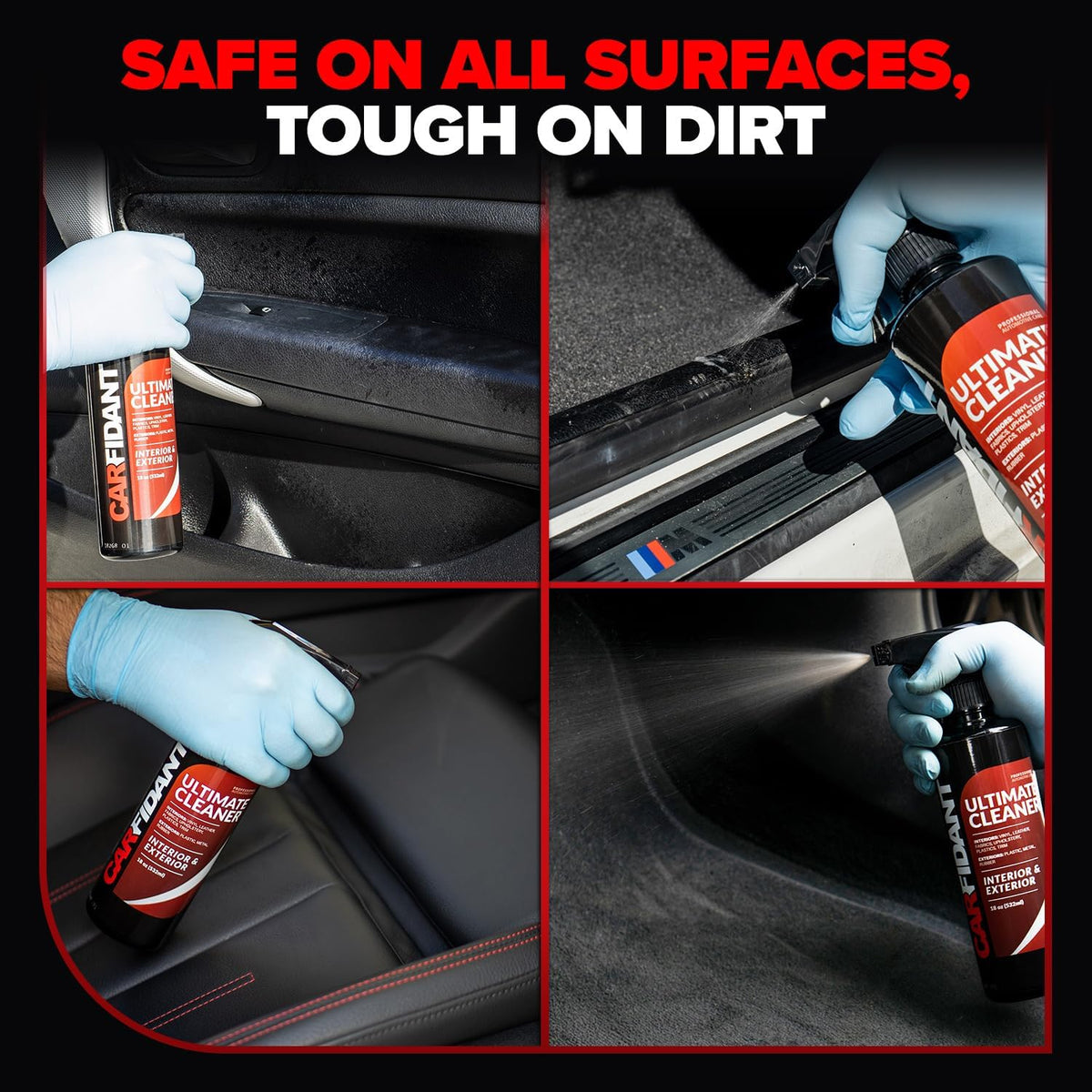 Ultimate Car Interior Cleaner - Professional Stain and Odor