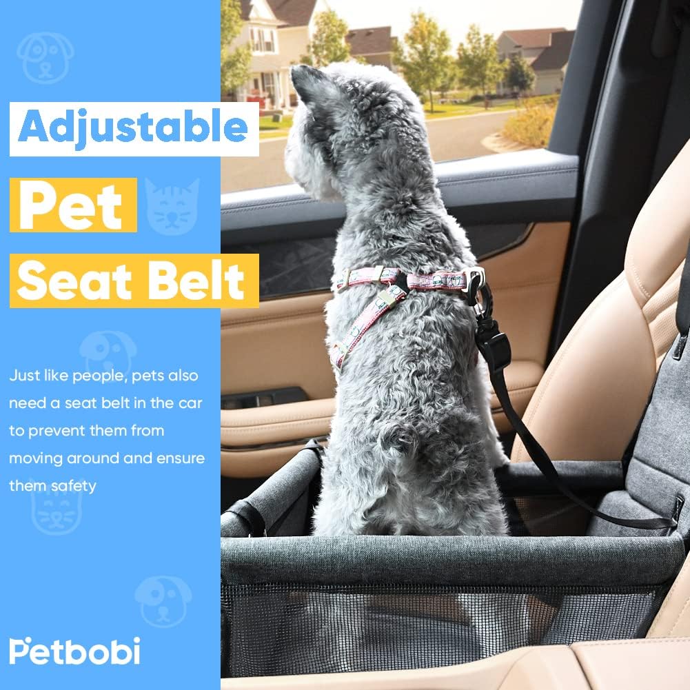 Pet Reinforce Car Booster Seat for Dog Portable and