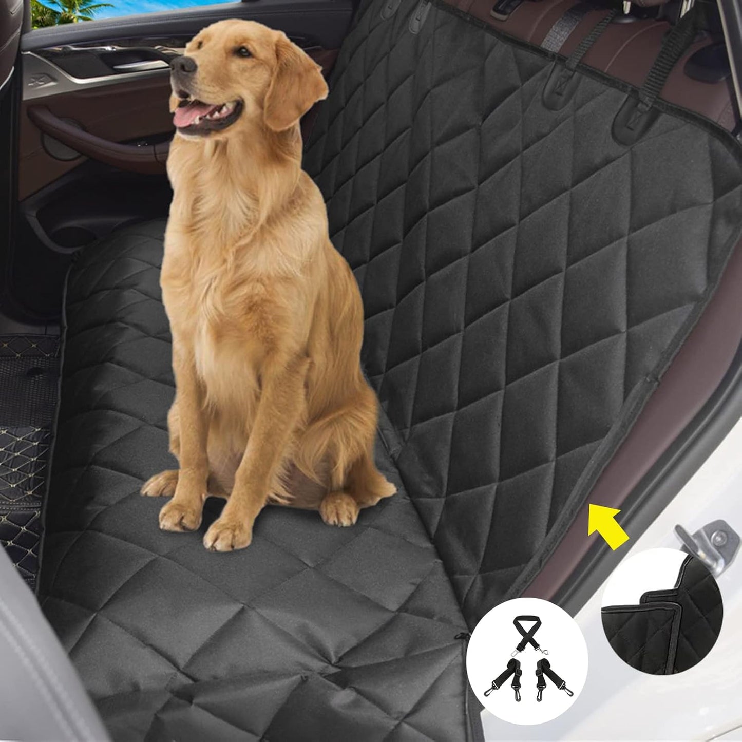 Dog Seat Cover Car Seat Cover Pet Seat Cover Hammock Pet