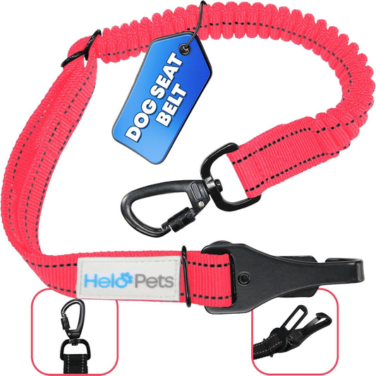 Dog Seat Belt for Car 3-in-1 Adjustable Safety Seatbelt for