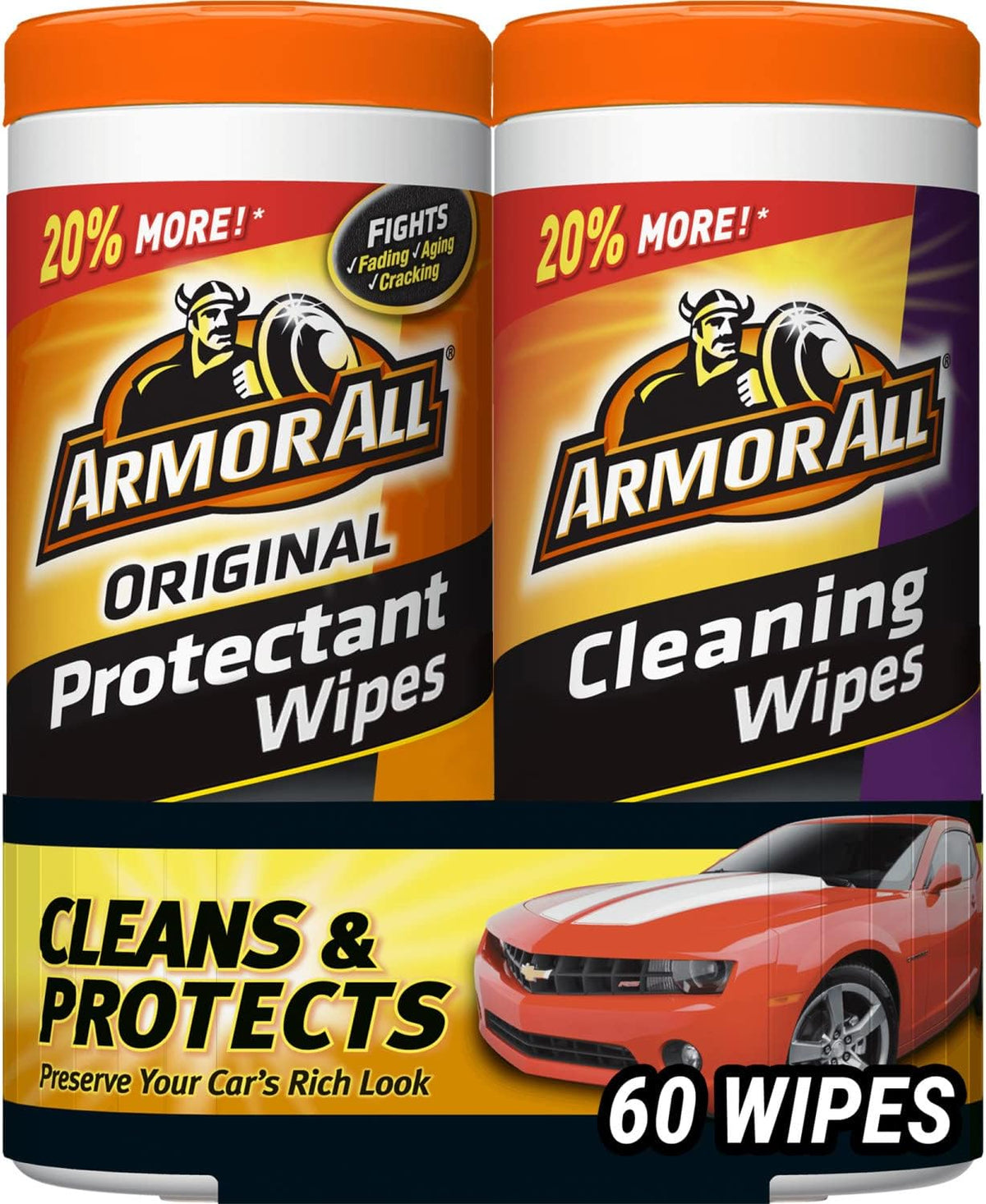 Car Cleaning Wipes and Car Protectant Wipes, Wipes for