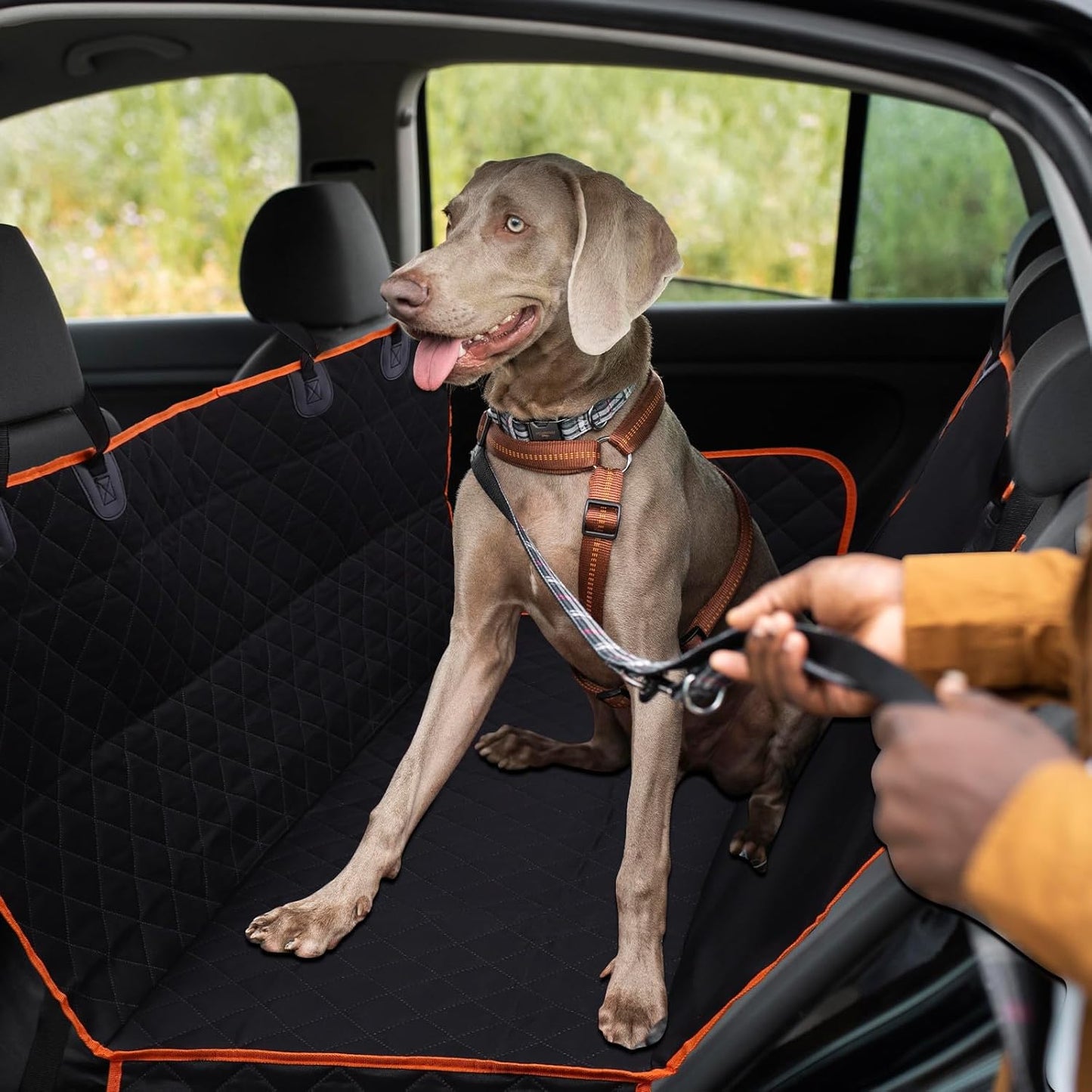 Dog Hammock Car Seat Cover Waterproof 137x147cm Backseat
