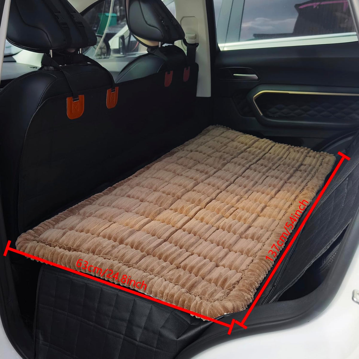 Dog Bed for Car, Backseat Pet Bed Mat, Dog Seat Cover for