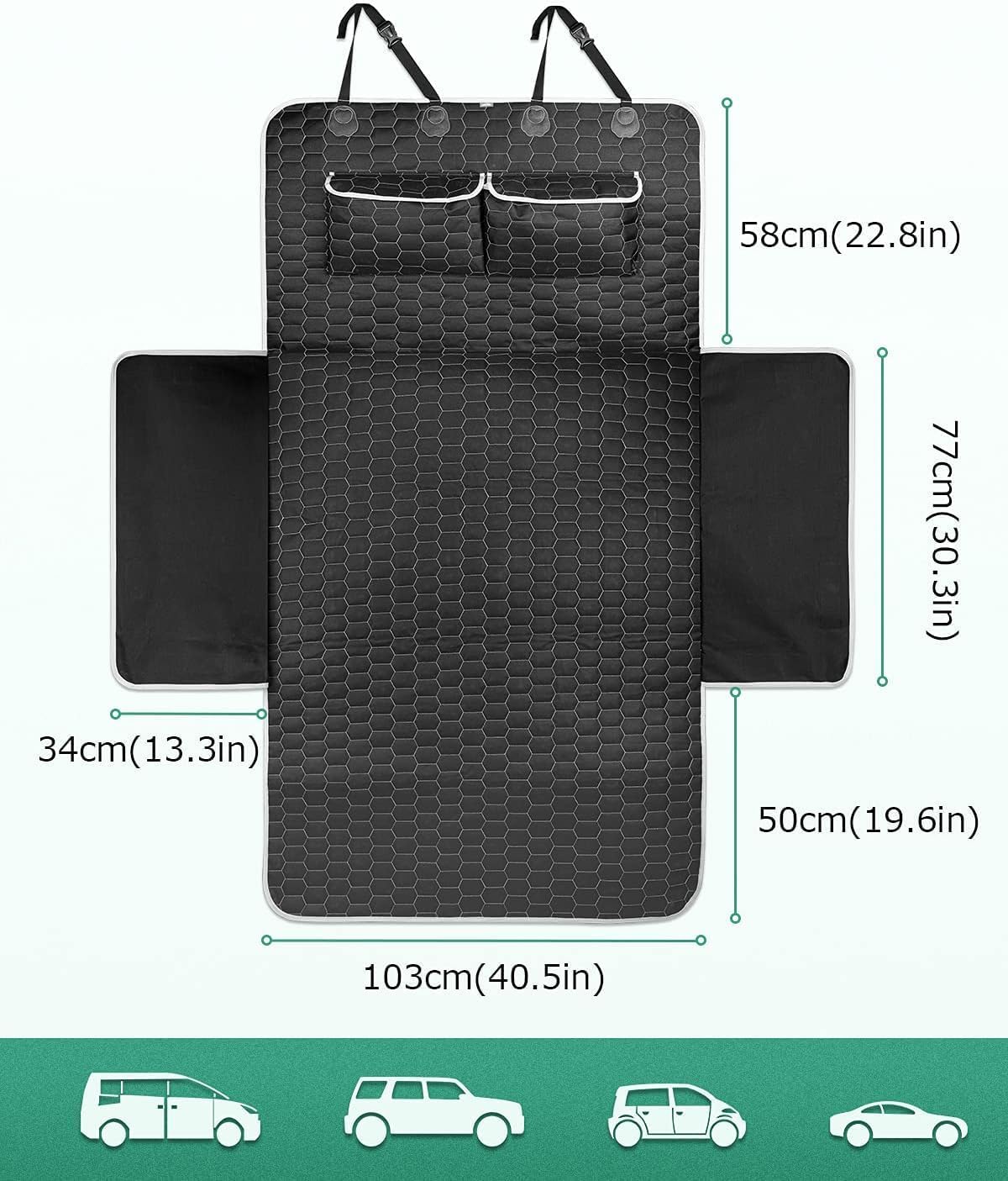 Cargo Liner for Dogs Trunk Cover, Waterproof Cargo Cover