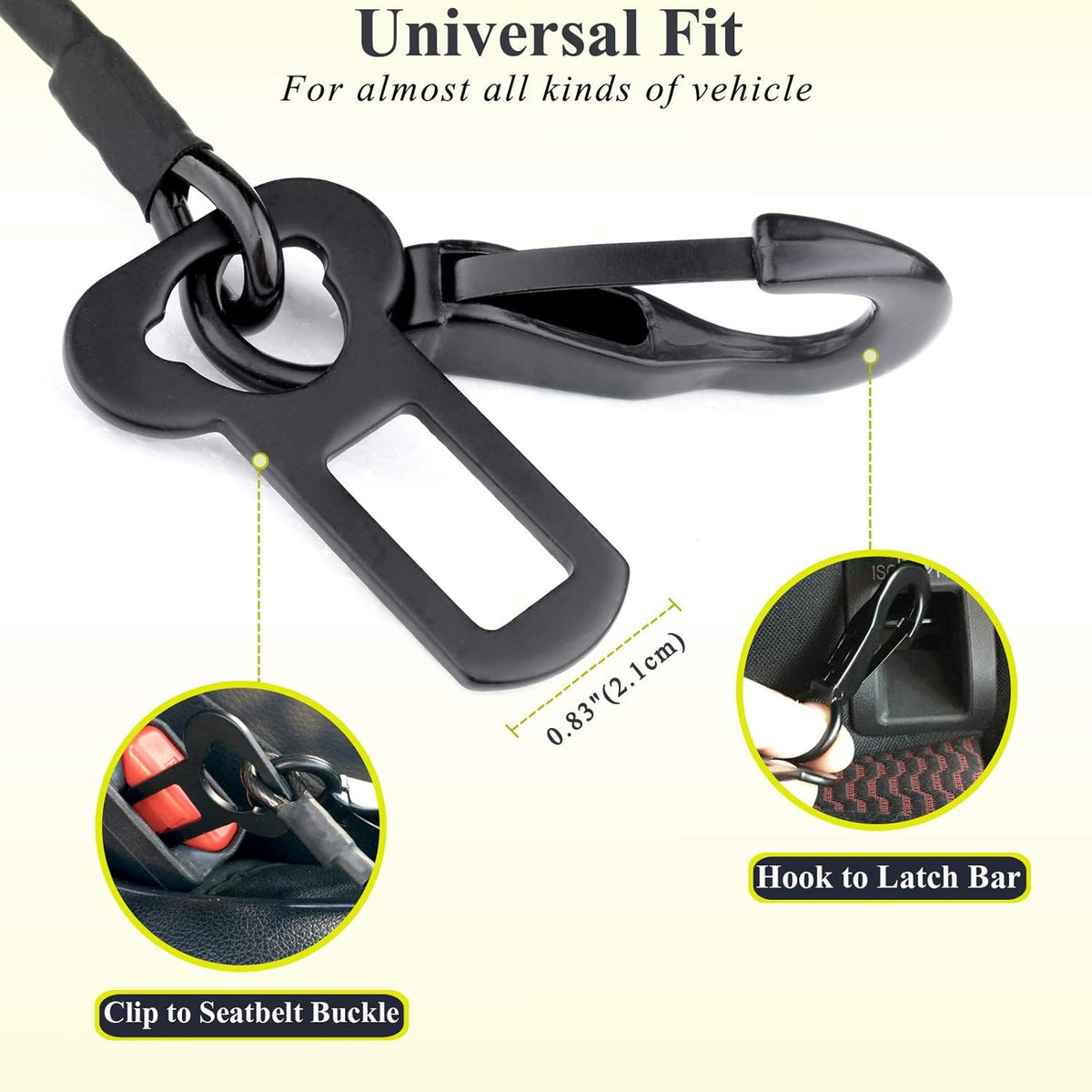 Dog Seat Belt, Chew Proof Waterproof Multi-Functional Dogs